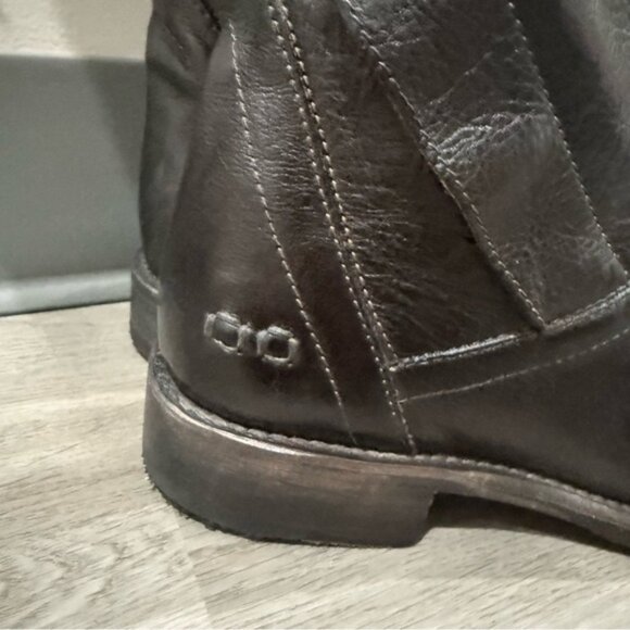 NWT Bed Stu Boots Surrey Cobbler Knee High in Dark Brown Leather - Picture 5 of 10